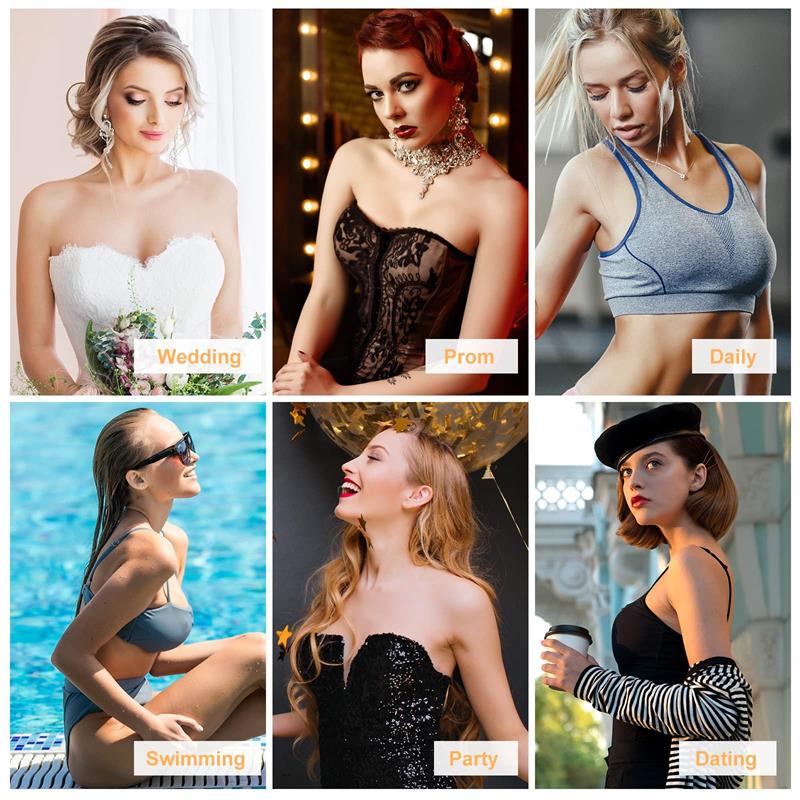 😍【Kup 1, drugi GRATIS!】👙 Przylepny, niewidoczny biustonosz push-up