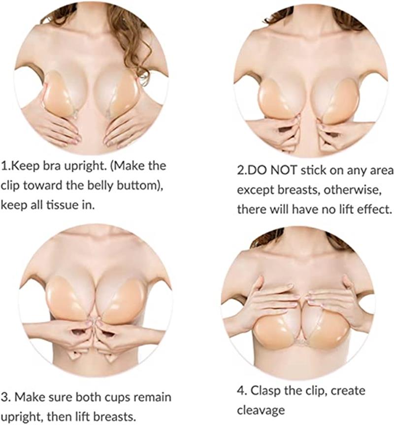 😍【Kup 1, drugi GRATIS!】👙 Przylepny, niewidoczny biustonosz push-up