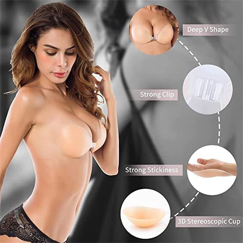😍【Kup 1, drugi GRATIS!】👙 Przylepny, niewidoczny biustonosz push-up