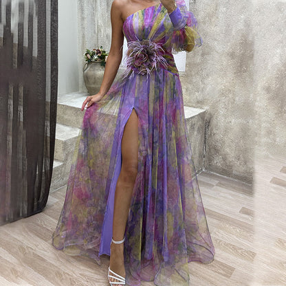 ✨【Slimming Wizard】Colorblock Mirage Dress ✨ |