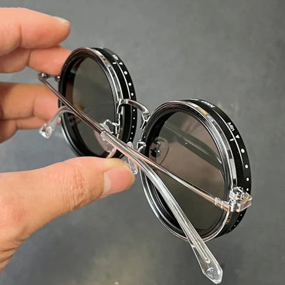 🔥🕶️1-9 Gears Regulowane okulary przeciwsłoneczne z polaryzacją i ochroną UV