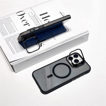 Magnetyczne etui na telefon z mocowaniem obiektywu do serii iPhone