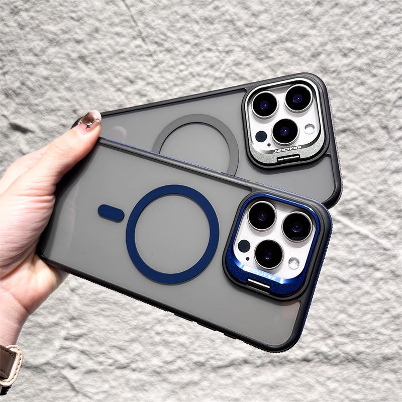Magnetyczne etui na telefon z mocowaniem obiektywu do serii iPhone