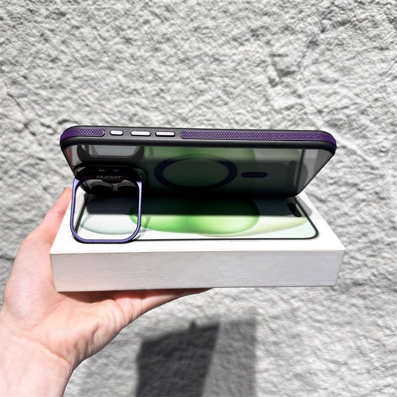 Magnetyczne etui na telefon z mocowaniem obiektywu do serii iPhone