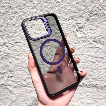 Magnetyczne etui na telefon z mocowaniem obiektywu do serii iPhone