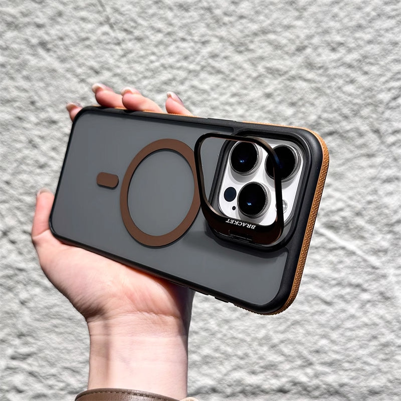 Magnetyczne etui na telefon z mocowaniem obiektywu do serii iPhone
