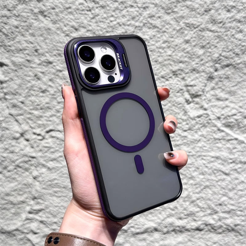 Magnetyczne etui na telefon z mocowaniem obiektywu do serii iPhone
