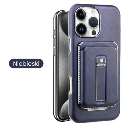 💢 Luksusowe skórzane etui na telefon