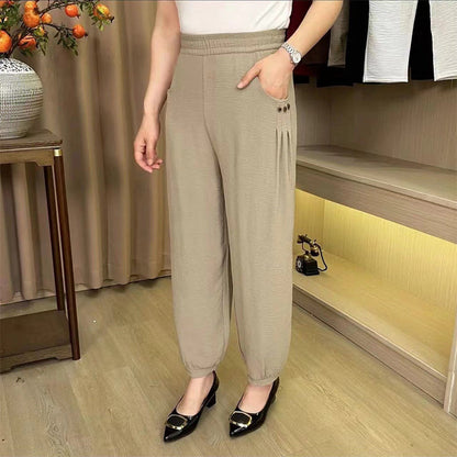 ✨ Luźne, oddychające spodnie damskie • Styl casualowy