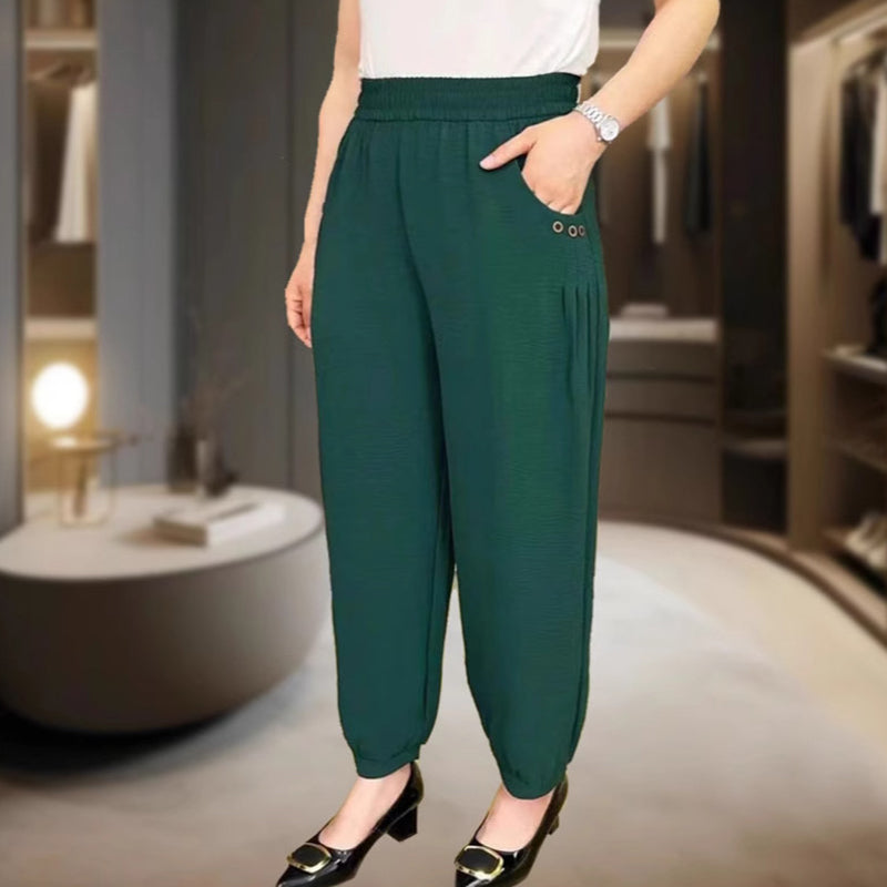 ✨ Luźne, oddychające spodnie damskie • Styl casualowy