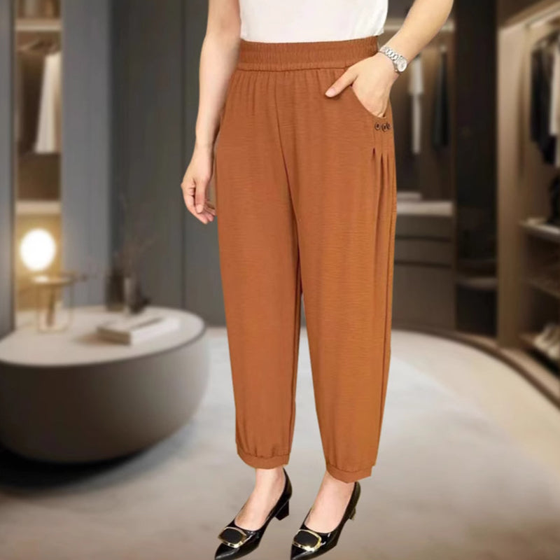 ✨ Luźne, oddychające spodnie damskie • Styl casualowy