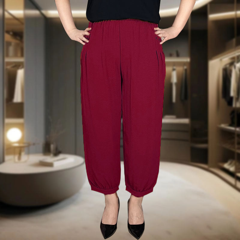 ✨ Luźne, oddychające spodnie damskie • Styl casualowy