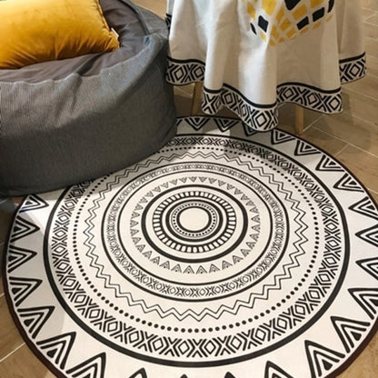 😍😍😍Geometryczna okrągła chłonna antypoślizgowa mata podłogowa