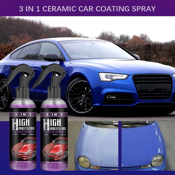 🚗 Nano powłoka 3w1 – czyści, chroni, nabłyszcza! 🎁 Kup 2, trzeci GRATIS