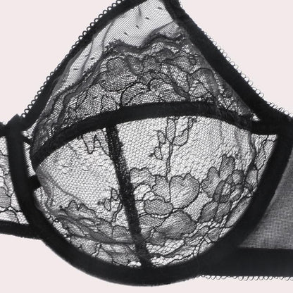 🔥👙Kobiecy komfortowy i stylowy koronkowy biustonosz o pełnym pokryciu