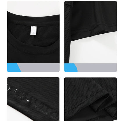 👕 Męski 2-częściowy zestaw z krótkim rękawem i szortami