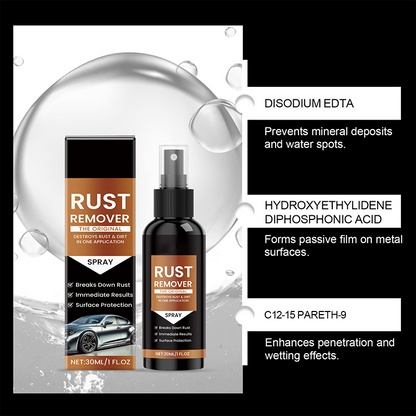 🔥Super skuteczne zalecenia🔥Wielofunkcyjny, skuteczny spray do usuwania łagodnej rdzy