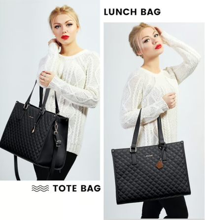 🔥Damska torba na lunch Bento 3 w 1🎁Bezpłatny pasujący portfel ⏰