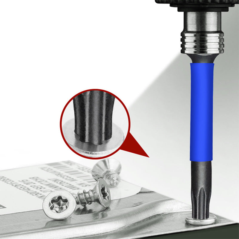 Zestaw 46-częściowy magnetycznych bitów Phillips i Torx