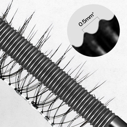 【🔥Gorąca wyprzedaż 2025】Tusz do rzęs 3D Curling Metal Wand - wodoodporny i długotrwały