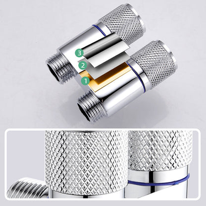 🔥Zawór kątowy z podwójnym przełącznikiem 1/2" 3