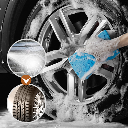 Silny spray do czyszczenia kół i opon