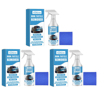 Spray do usuwania rdzy i cząstek żelaza z samochodów