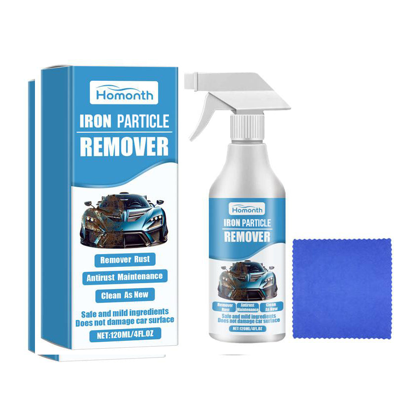 Spray do usuwania rdzy i cząstek żelaza z samochodów