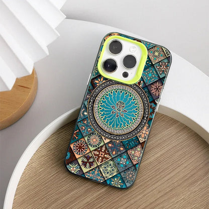 Etui na telefon z żywym nadrukiem mandali