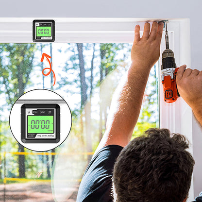 🔥 Gorąca wyprzedaż 50% ZNIŻKI ✨ Przenośny elektroniczny kątomierz i poziomica