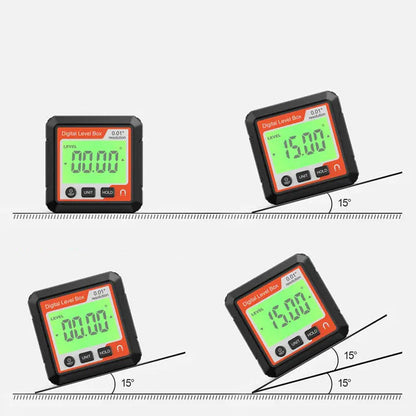 🔥 Gorąca wyprzedaż 50% ZNIŻKI ✨ Przenośny elektroniczny kątomierz i poziomica