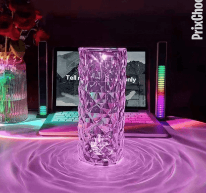 Bezprzewodowo ładowana kryształowa lampa magiczna / sterowanie kluczem